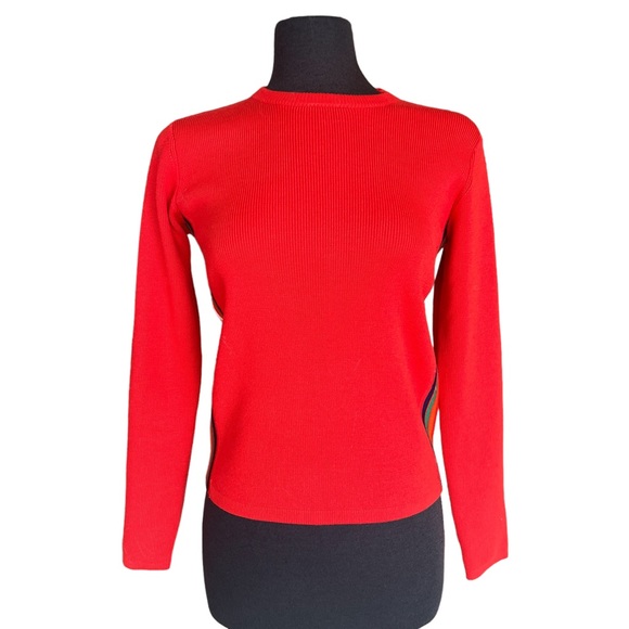Tory Sport Sweaters - TORY SPORT CREWNECK SWEATER SIDE STRIPE SIZE SMALL Excellent Pre-Owned Condition